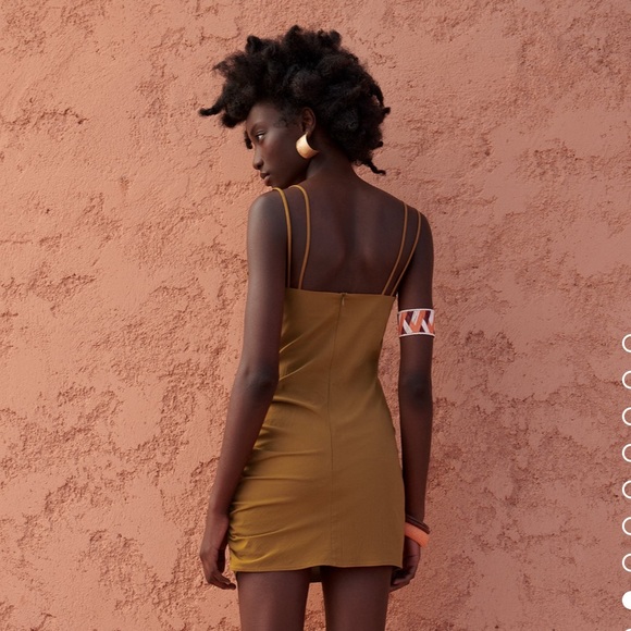 🆕 Zara Cut Out Mini Dress - Picture 3 of 8